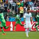 Image for article titled Photos of the 24-year soccer rivalry between Nigeria and Argentina